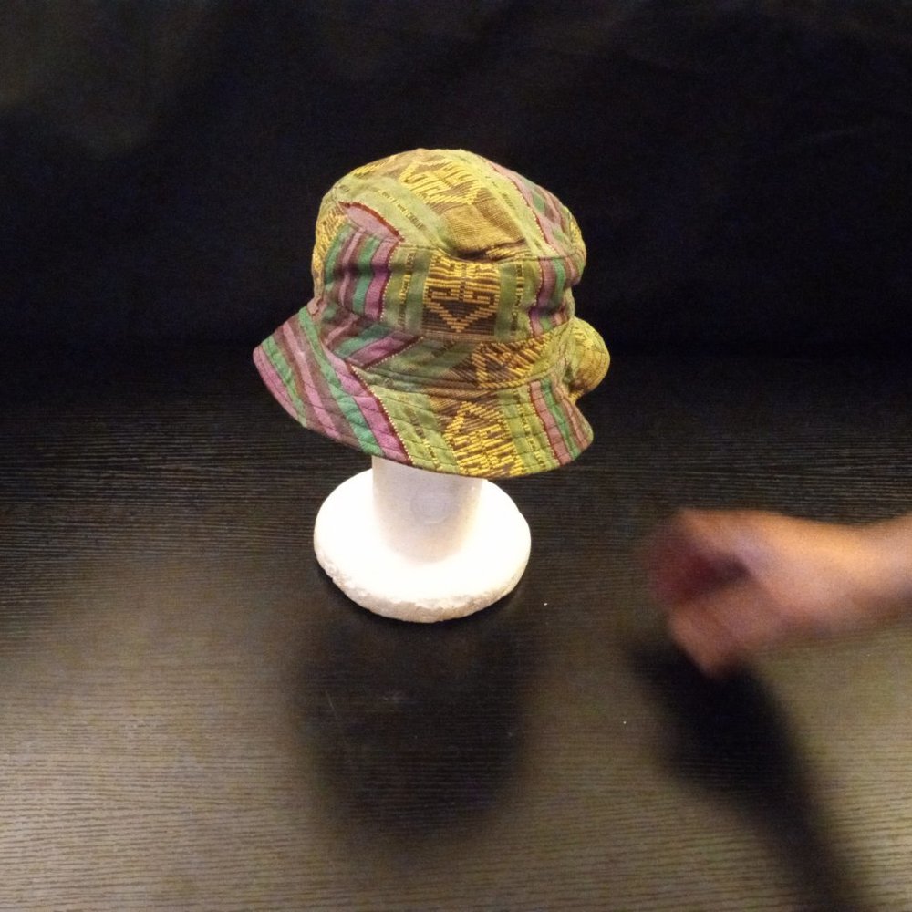 Stone Wash Patchwork Bucket Hat - image 2